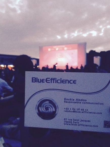 Blue Efficience au Cinéma en Plein Air de La Villette 2015